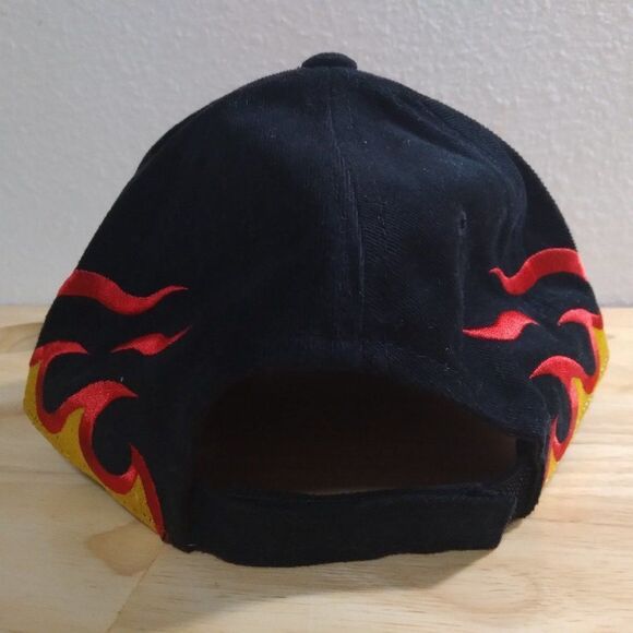 Vintage Jim Palmer Trucking Flames Strap Back Hat - Picture 3 of 7